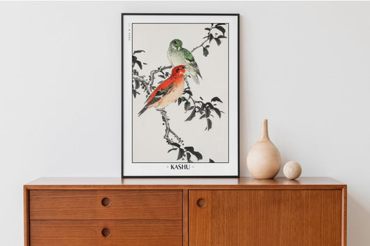 Bird Ukiyo - e Wall Art - Eastern Archivals