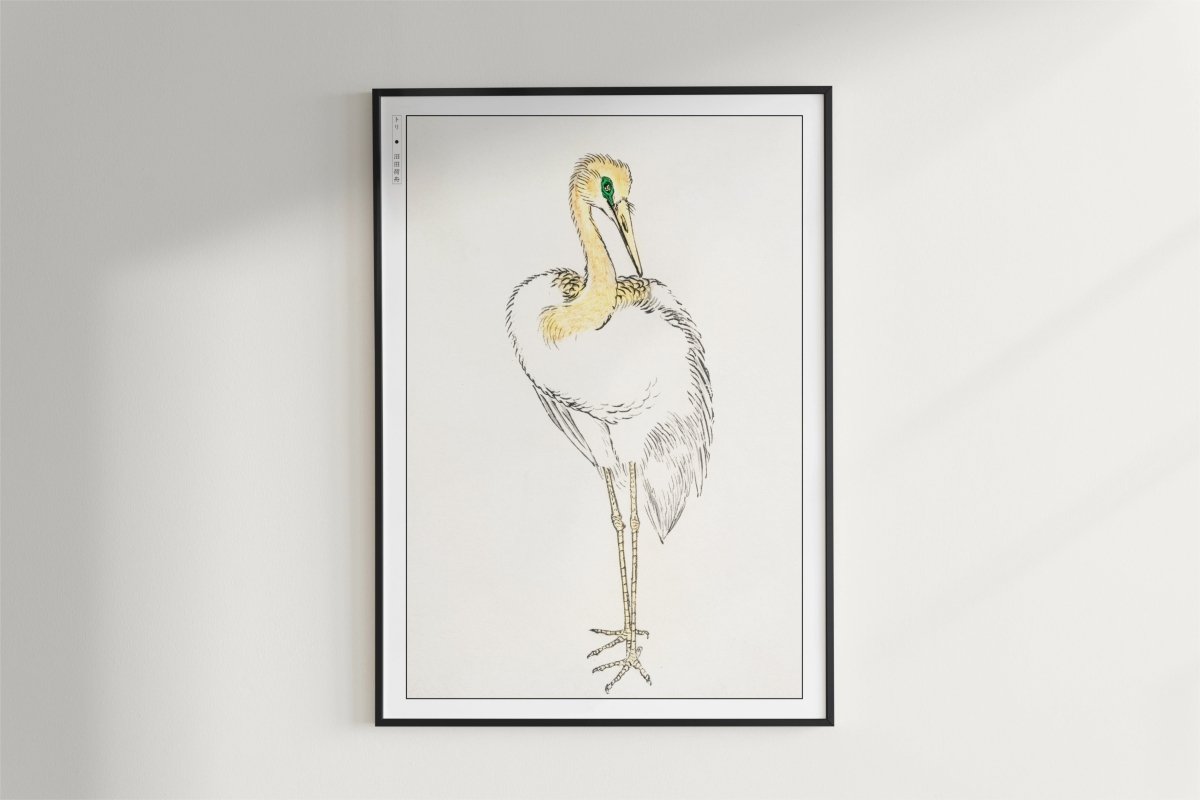 Bird Ukiyo - e Wall Art - Eastern Archivals
