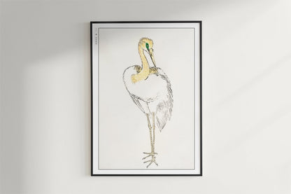 Bird Ukiyo - e Wall Art - Eastern Archivals