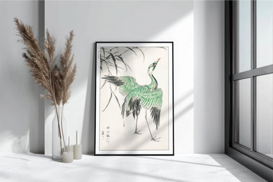 Bird Ukiyo - e Wall Art - Eastern Archivals
