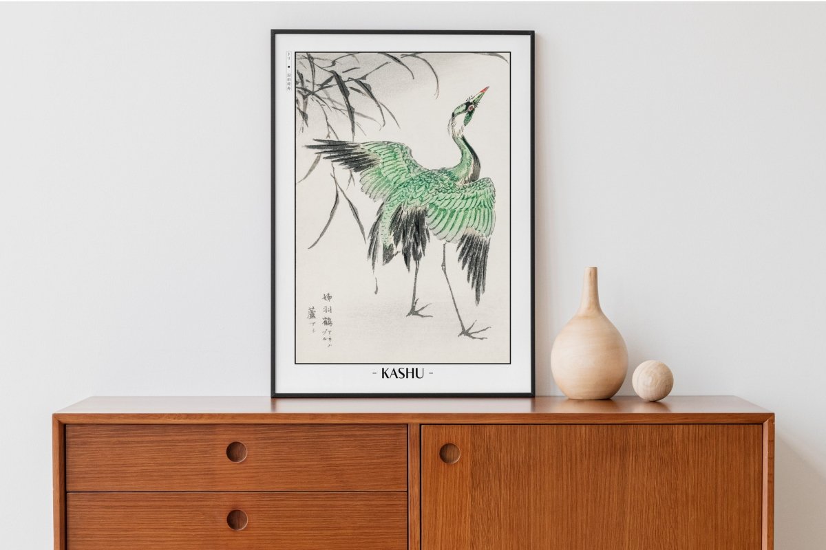 Bird Ukiyo - e Wall Art - Eastern Archivals