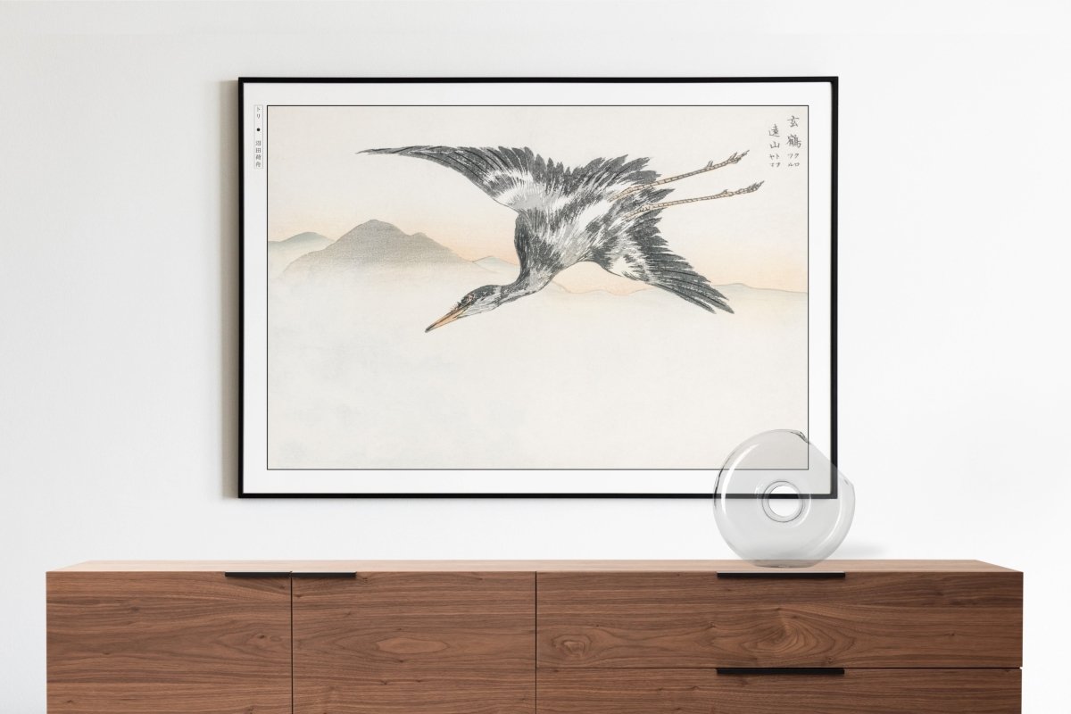 Bird Ukiyo - e Wall Art - Eastern Archivals
