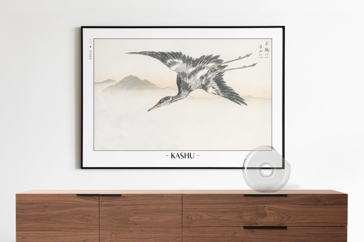 Bird Ukiyo - e Wall Art - Eastern Archivals