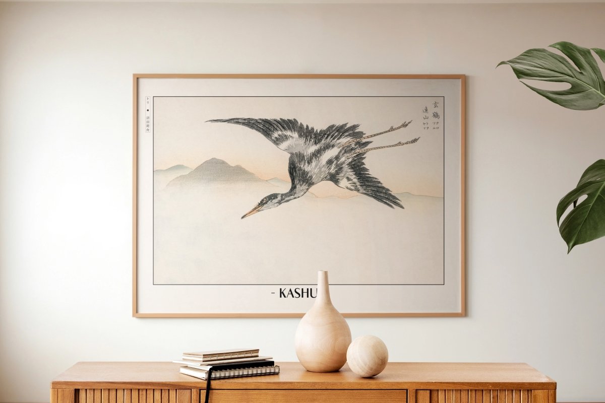 Bird Ukiyo - e Wall Art - Eastern Archivals
