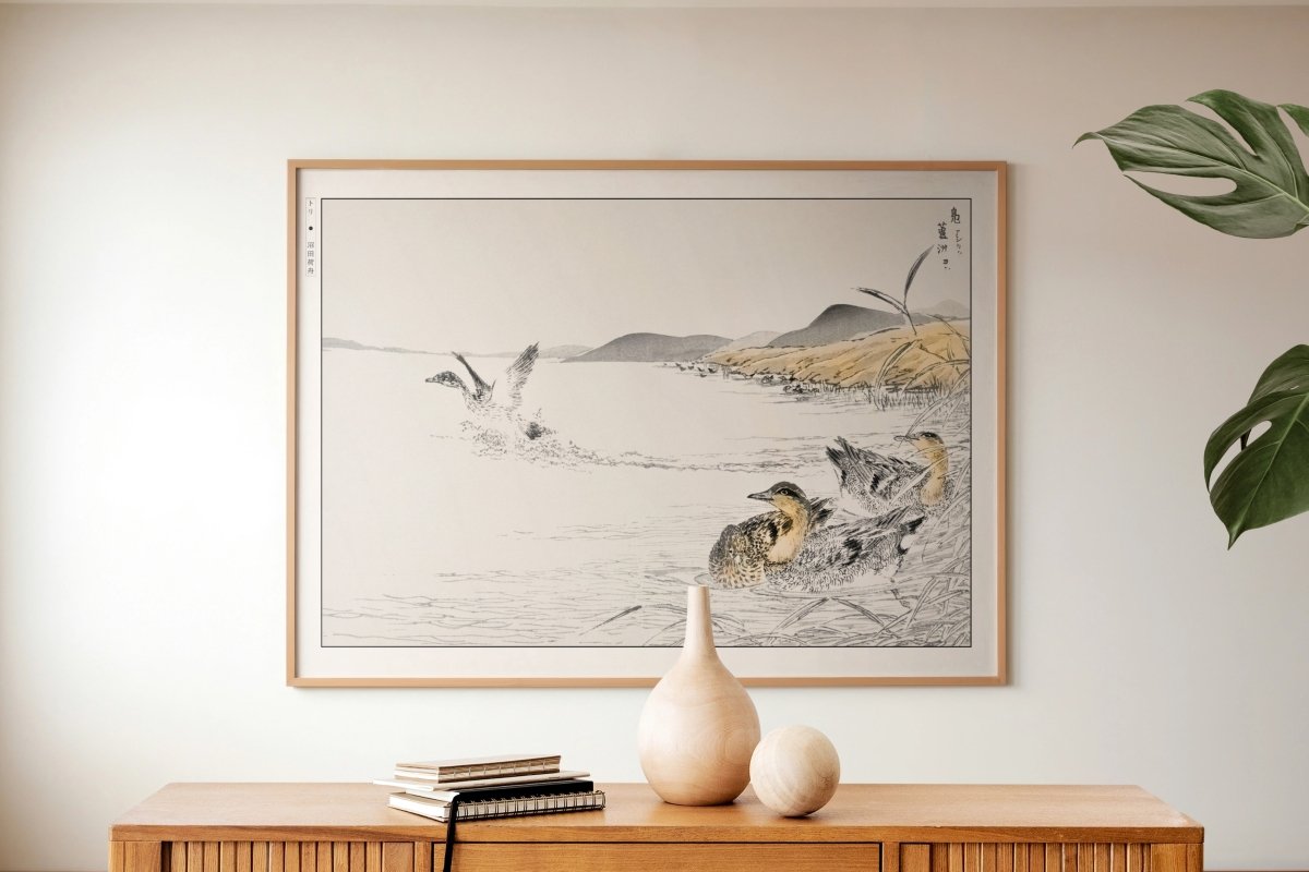 Bird Ukiyo - e Wall Art - Eastern Archivals