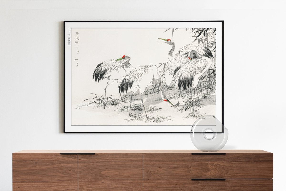 Bird Ukiyo - e Wall Art - Eastern Archivals