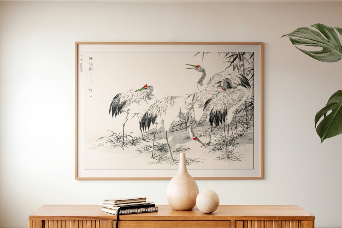 Bird Ukiyo - e Wall Art - Eastern Archivals