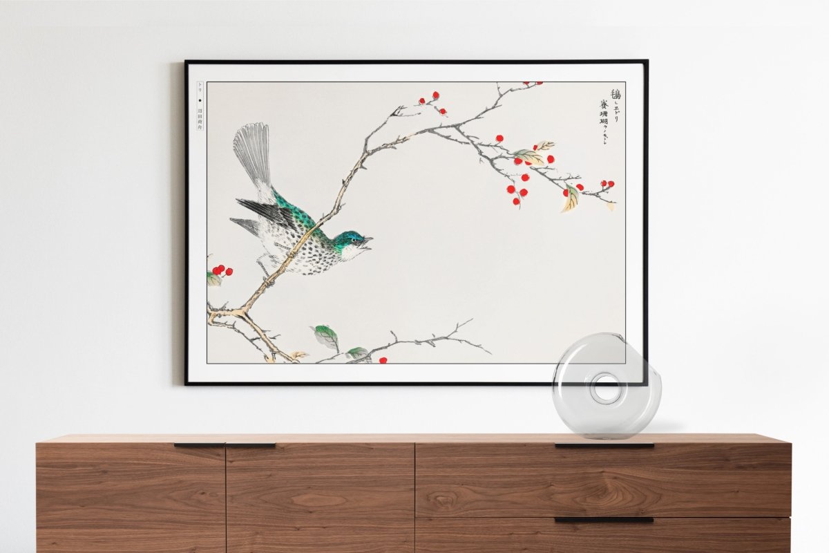 Bird Ukiyo - e Wall Art - Eastern Archivals