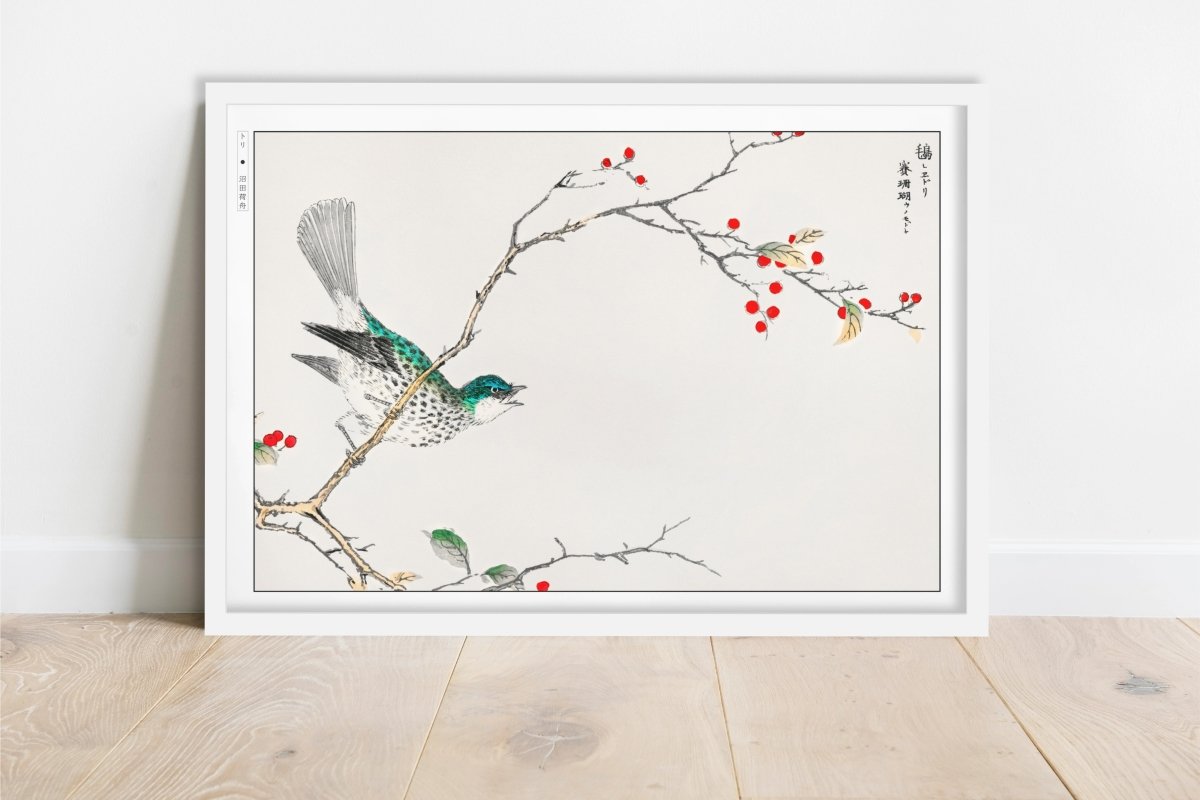 Bird Ukiyo - e Wall Art - Eastern Archivals