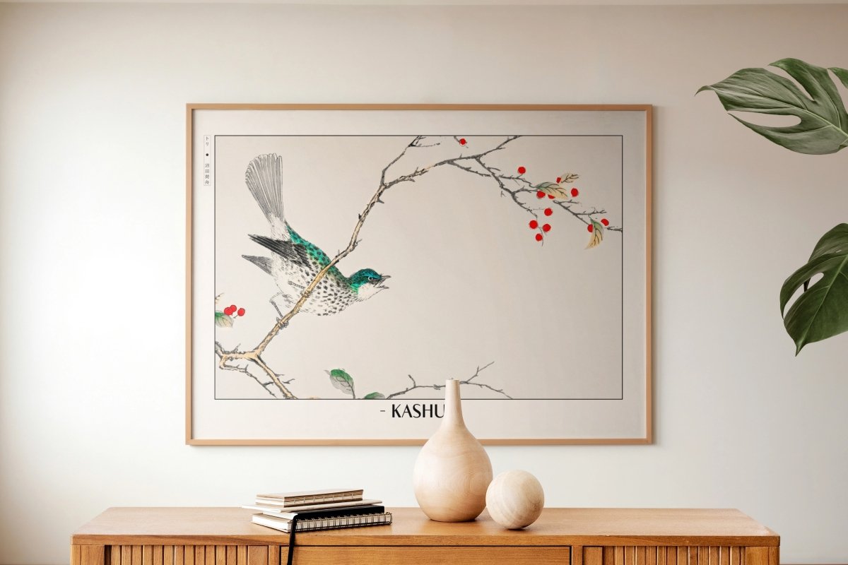 Bird Ukiyo - e Wall Art - Eastern Archivals