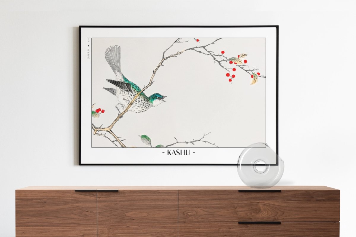 Bird Ukiyo - e Wall Art - Eastern Archivals