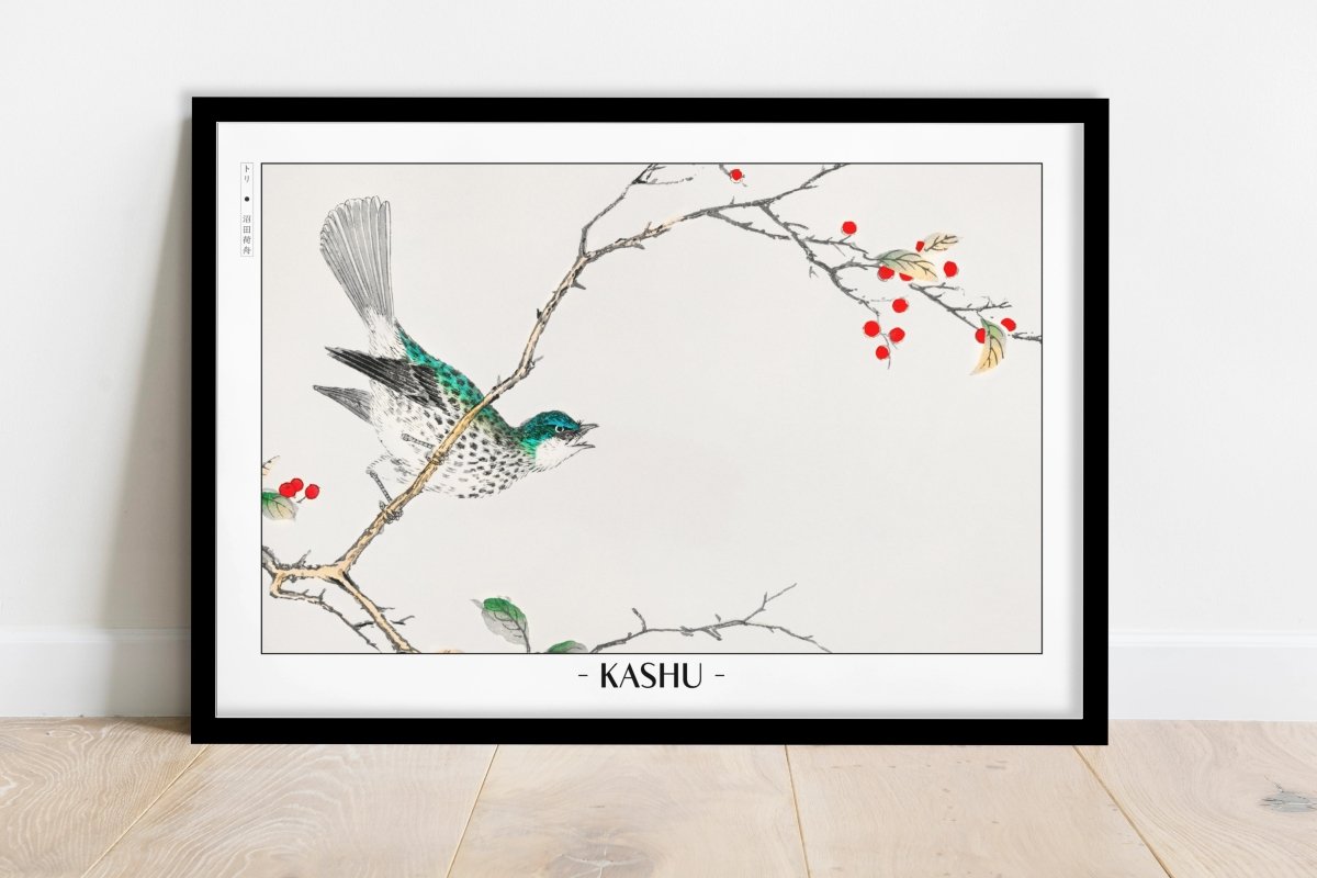 Bird Ukiyo - e Wall Art - Eastern Archivals