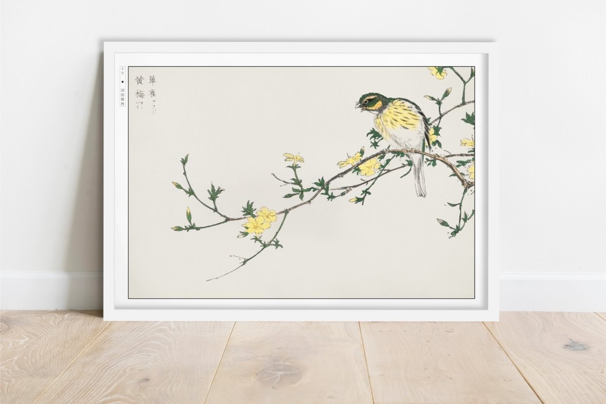 Bird Ukiyo - e Wall Art - Eastern Archivals