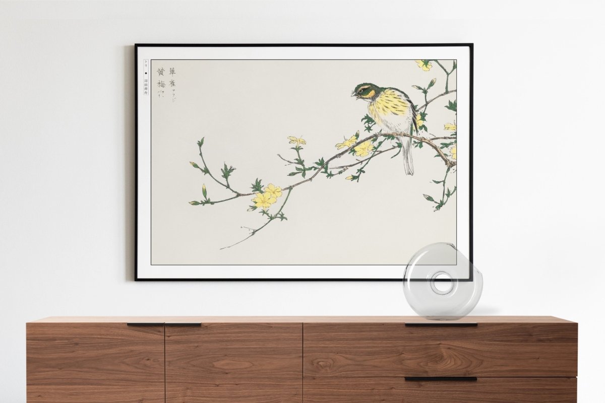 Bird Ukiyo - e Wall Art - Eastern Archivals