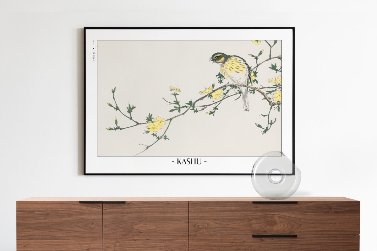 Bird Ukiyo - e Wall Art - Eastern Archivals