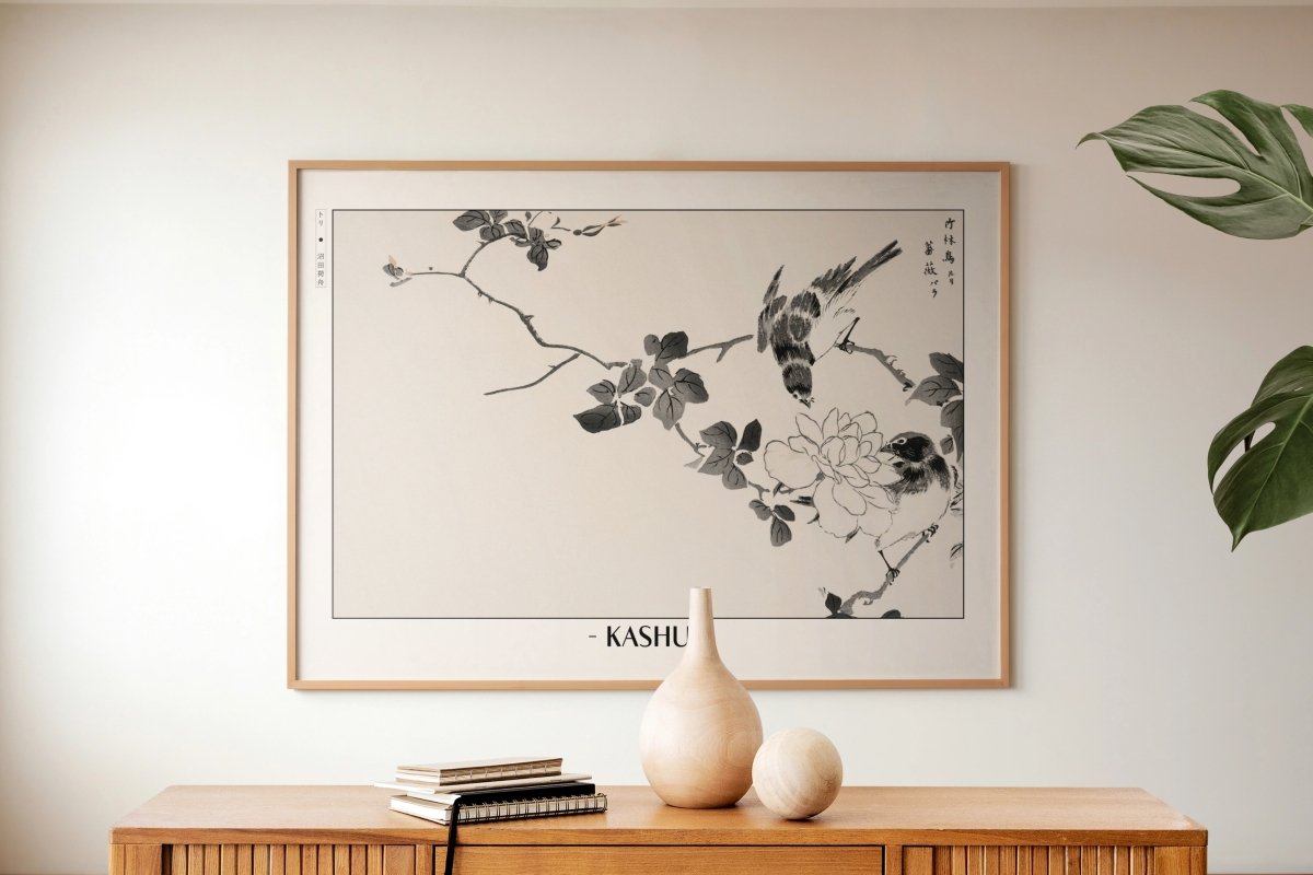 Bird Ukiyo - e Wall Art - Eastern Archivals