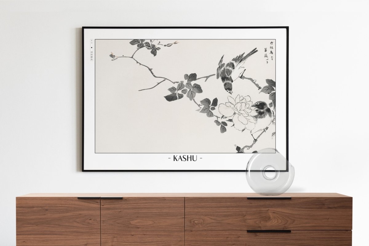 Bird Ukiyo - e Wall Art - Eastern Archivals