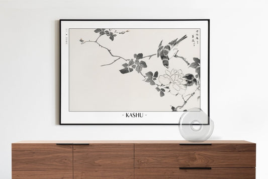 Bird Ukiyo - e Wall Art - Eastern Archivals
