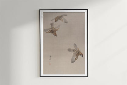 Bird Ukiyo - e Wall Art - Eastern Archivals