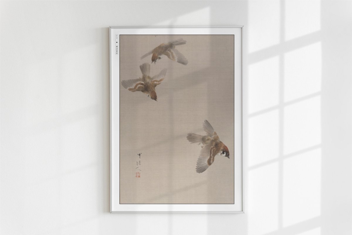 Bird Ukiyo - e Wall Art - Eastern Archivals