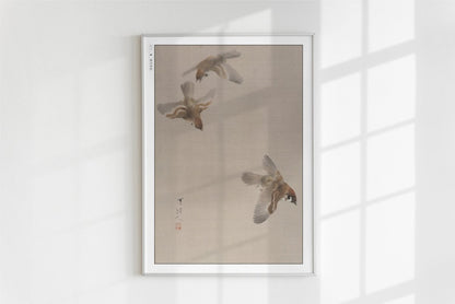 Bird Ukiyo - e Wall Art - Eastern Archivals