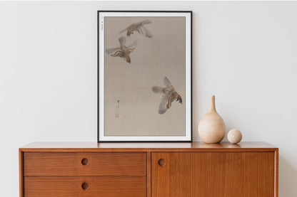 Bird Ukiyo - e Wall Art - Eastern Archivals