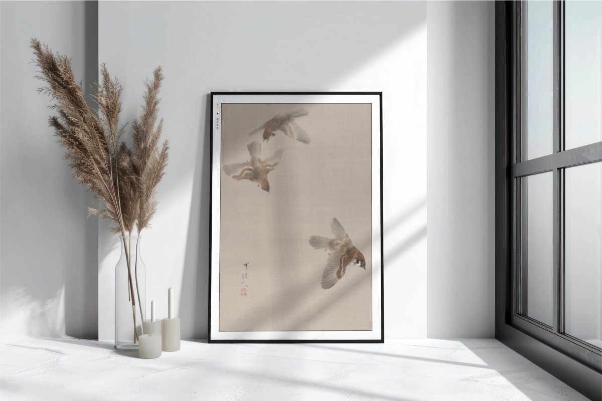 Bird Ukiyo - e Wall Art - Eastern Archivals