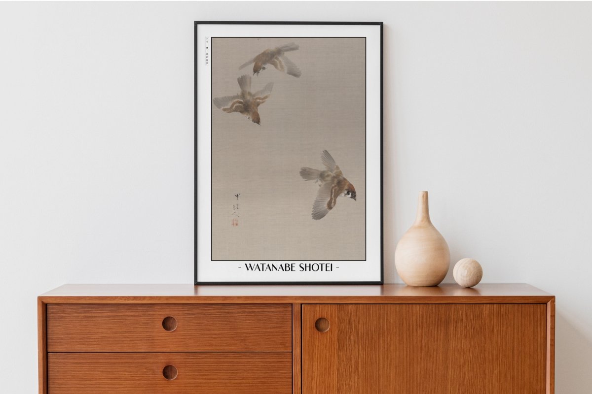 Bird Ukiyo - e Wall Art - Eastern Archivals