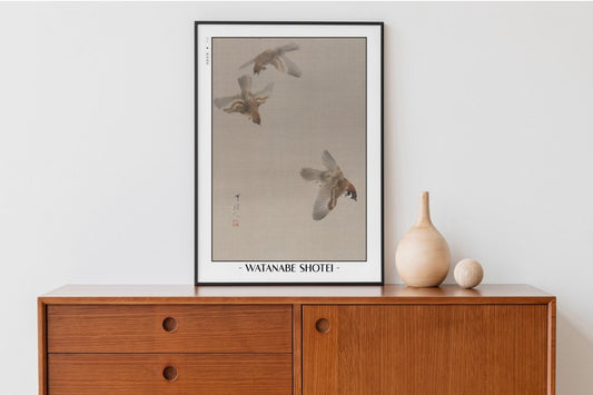 Bird Ukiyo - e Wall Art - Eastern Archivals