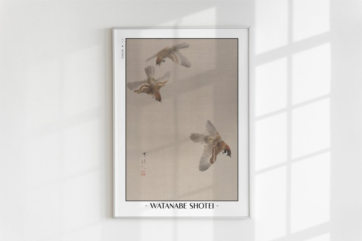 Bird Ukiyo - e Wall Art - Eastern Archivals