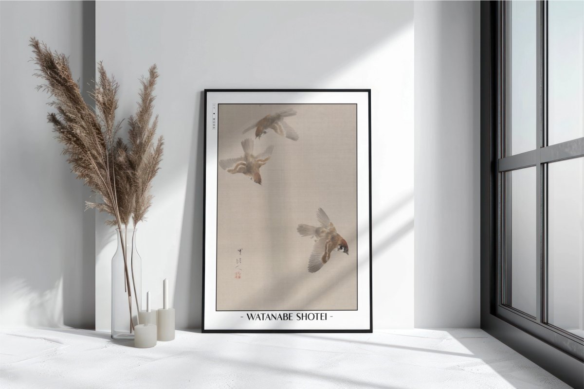 Bird Ukiyo - e Wall Art - Eastern Archivals