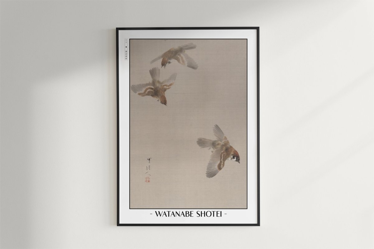 Bird Ukiyo - e Wall Art - Eastern Archivals