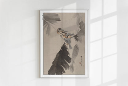 Bird Ukiyo - e Wall Art - Eastern Archivals