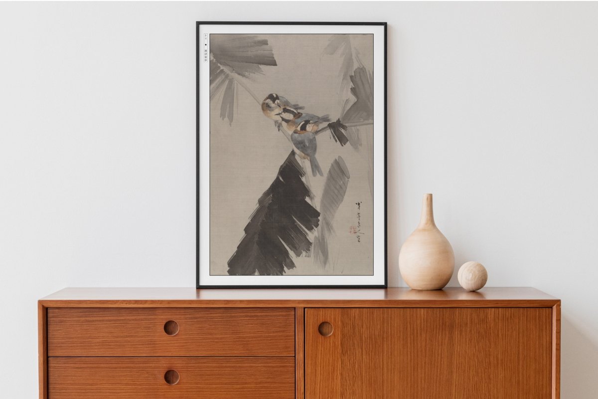 Bird Ukiyo - e Wall Art - Eastern Archivals