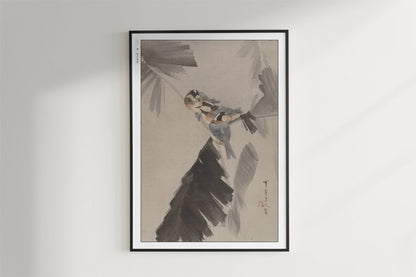 Bird Ukiyo - e Wall Art - Eastern Archivals