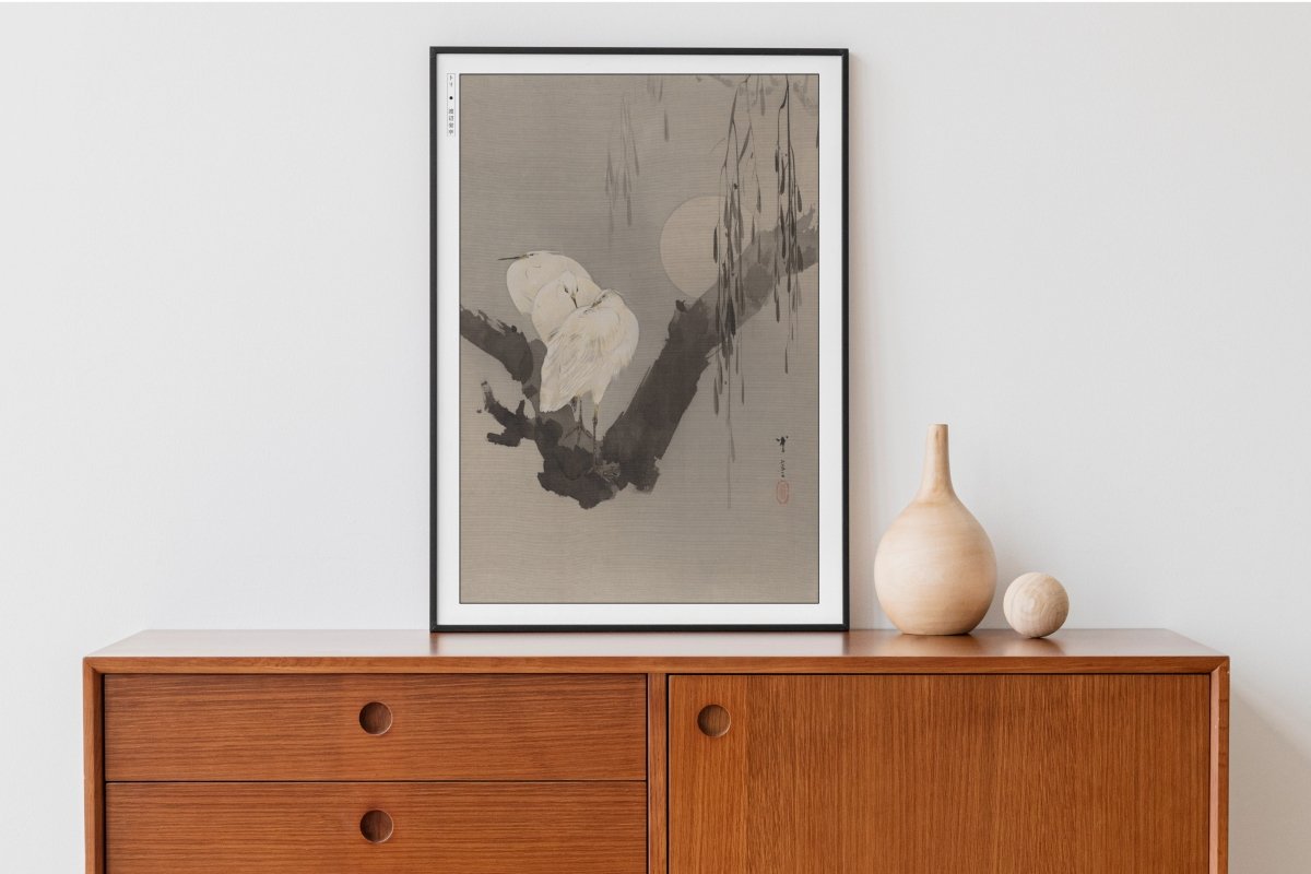 Bird Ukiyo - e Wall Art - Eastern Archivals