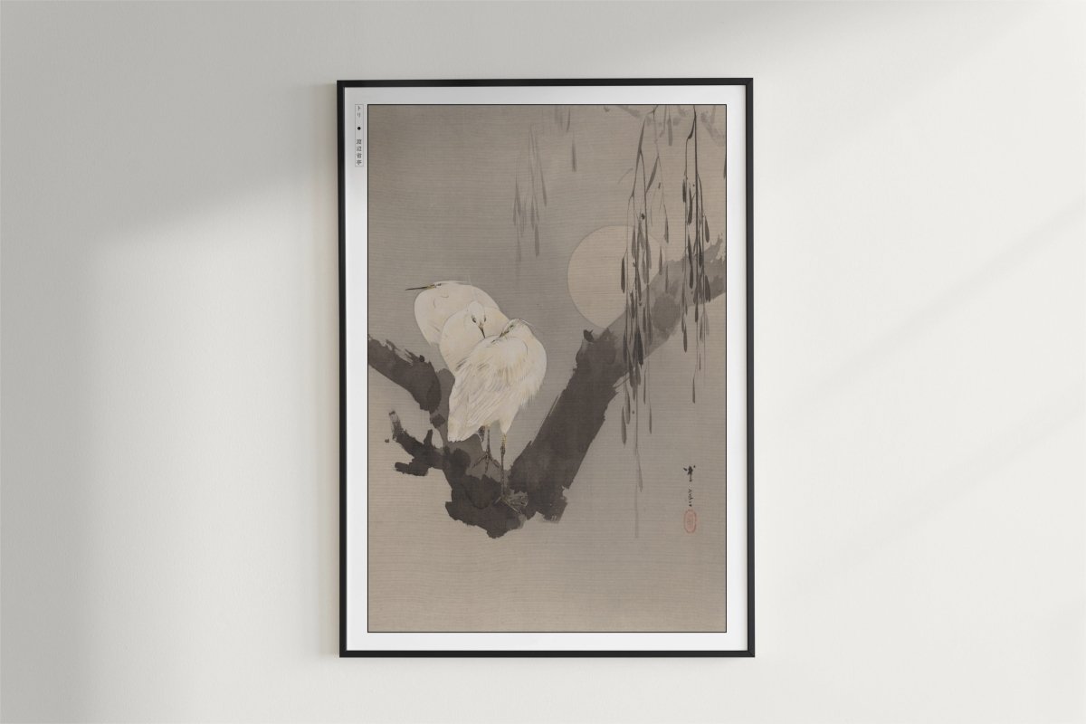 Bird Ukiyo - e Wall Art - Eastern Archivals