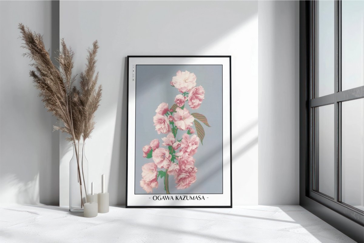 Flower Ukiyo - e Wall Art - Eastern Archivals