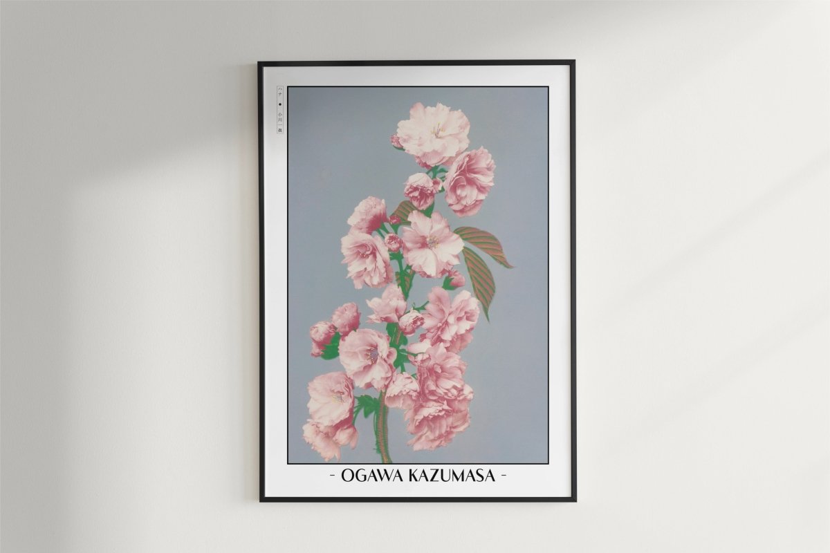 Flower Ukiyo - e Wall Art - Eastern Archivals