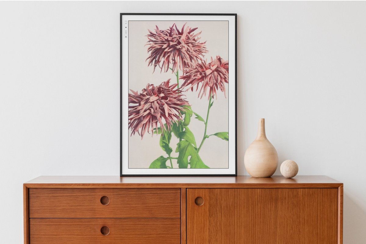 Flower Ukiyo - e Wall Art - Eastern Archivals