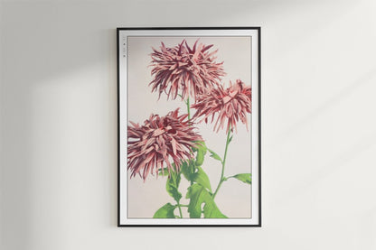 Flower Ukiyo - e Wall Art - Eastern Archivals