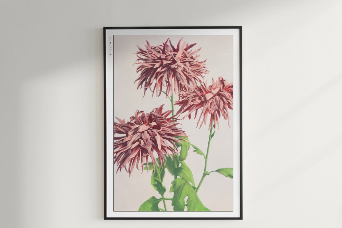 Flower Ukiyo - e Wall Art - Eastern Archivals