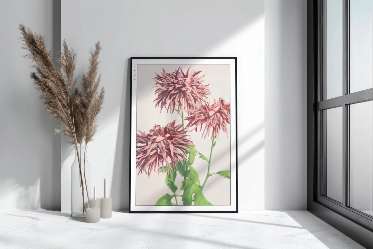 Flower Ukiyo - e Wall Art - Eastern Archivals