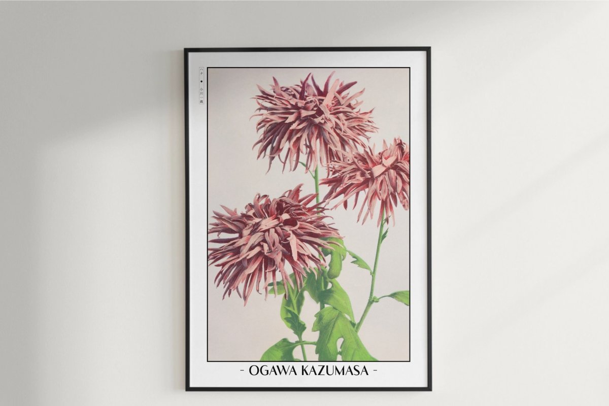 Flower Ukiyo - e Wall Art - Eastern Archivals