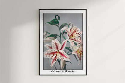 Flower Ukiyo - e Wall Art - Eastern Archivals