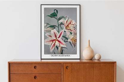 Flower Ukiyo - e Wall Art - Eastern Archivals