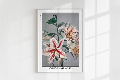 Flower Ukiyo - e Wall Art - Eastern Archivals