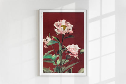 Flower Ukiyo - e Wall Art - Eastern Archivals