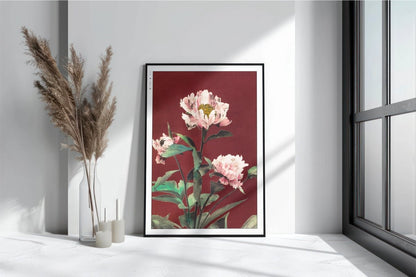 Flower Ukiyo - e Wall Art - Eastern Archivals