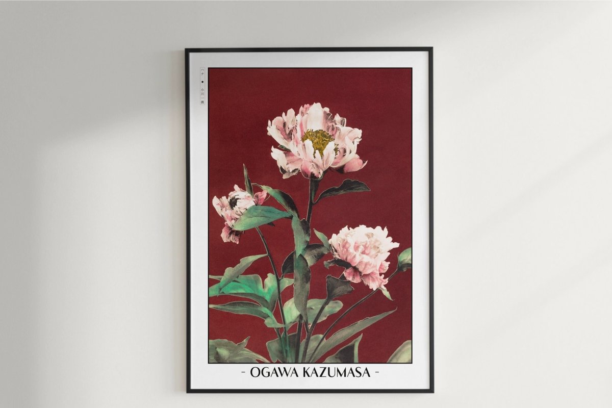 Flower Ukiyo - e Wall Art - Eastern Archivals
